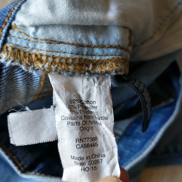 Madewell Skinny Skinny Jeans 9" Rise Medium Wash - Picture 9 of 11